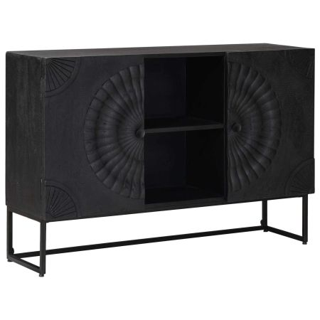Служебен шкаф Черен 105 x 30 x 68 см