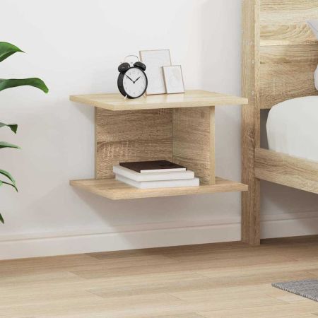 Нощно шкафче Сонома дъб 40 x 30 x 25 см Инженерно дърво