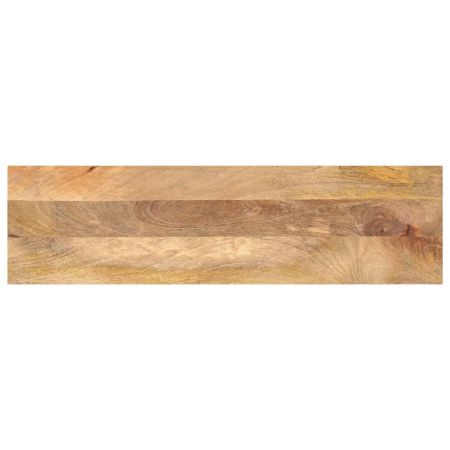 Плот за маса, 100x30x3,8 см, правоъгълен, манго масив
