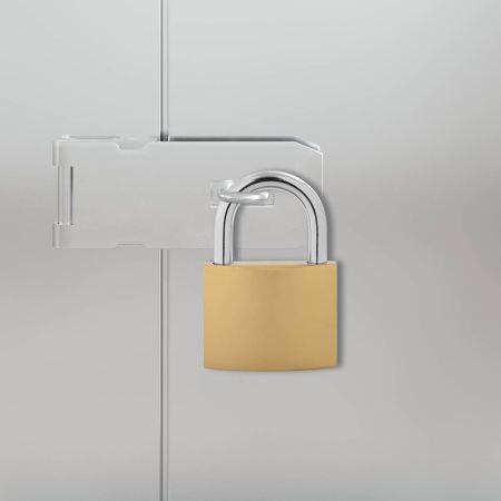 U Lock с ключове 2 pcs Месинг Желязо