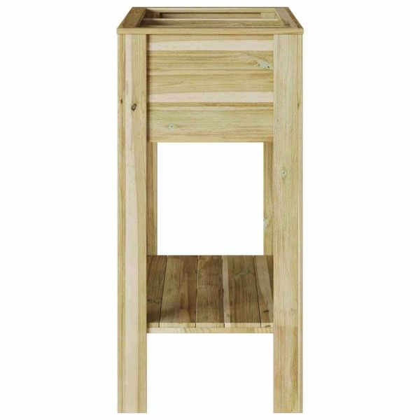 Висока саксия Кафяво 85,5 x 46,5 x 96 см