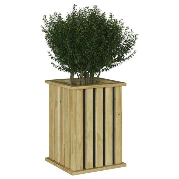Градинарски кутии Кафяво 33 x 33 x 45 см