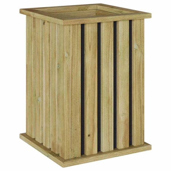 Градинарски кутии Кафяво 33 x 33 x 45 см