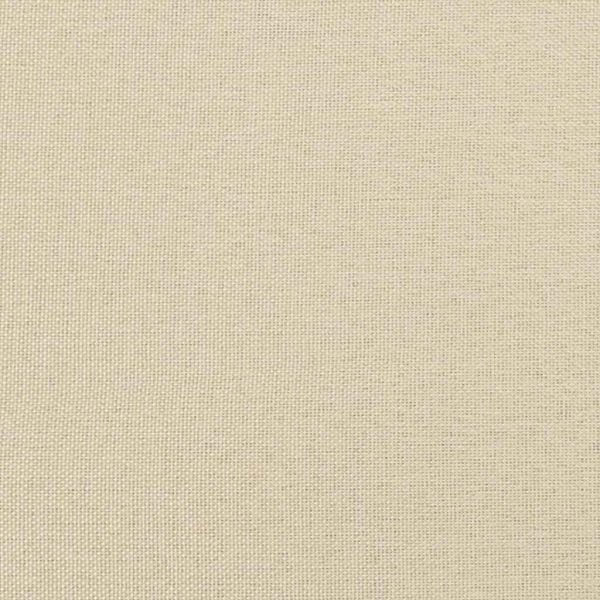 Възглавница за гръб Крем 120 x 19 x 50 см текстил
