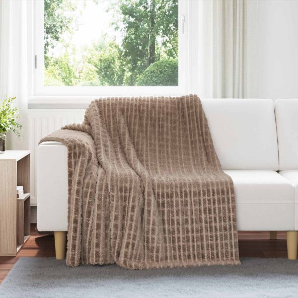 Одеала за хвърляне 6 pcs Камилски 200 x 150 cm Мека вълна