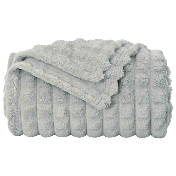 Одеала за хвърляне 6 pcs Сив 150 x 130 см Мека вълна