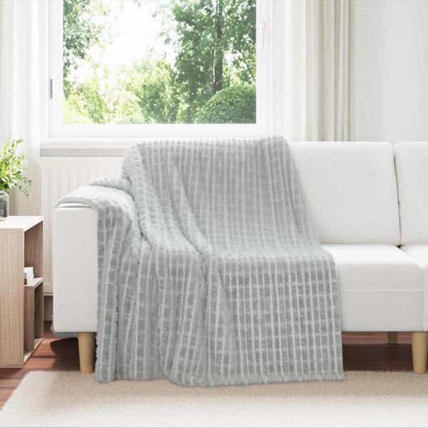 Одеала за хвърляне 6 pcs Сив 200 x 150 cm Мека вълна