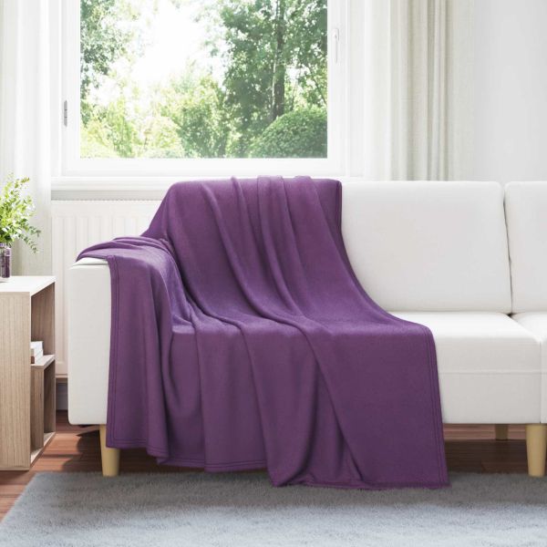 Одеяло Лилаво 200 x 150 cm Мека вълна