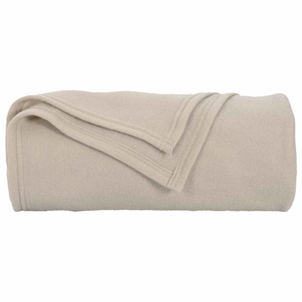 Одеала за хвърляне 6 pcs Бежово 240 x 220 cm Мека вълна