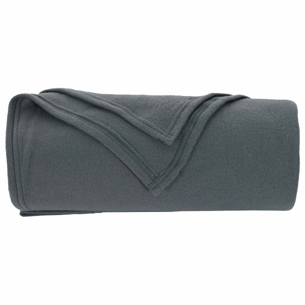 Одеала за хвърляне 6 бр. Тъмносиво 200 x 150 cm 2.61 kg