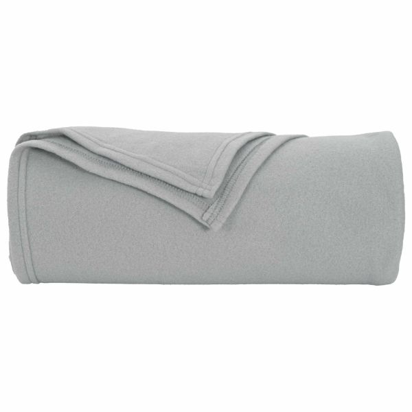 Одеала за хвърляне 6 pcs Сив 240 x 220 cm Мека вълна