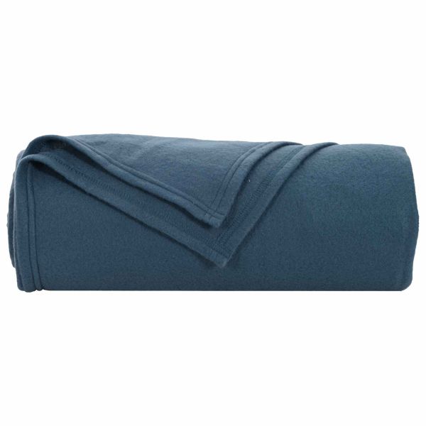 Одеала за хвърляне 6 pcs Морски син 200 x 150 cm Мека вълна