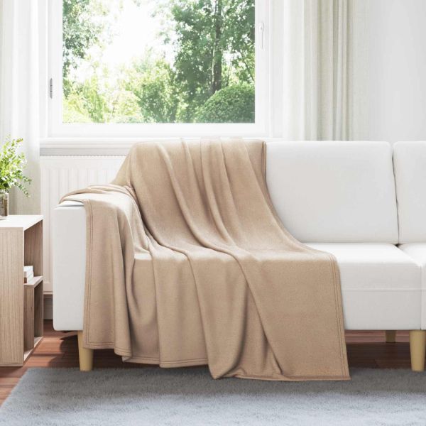 Одеала за хвърляне 24 pcs Камилски 200 x 150 cm Мека вълна