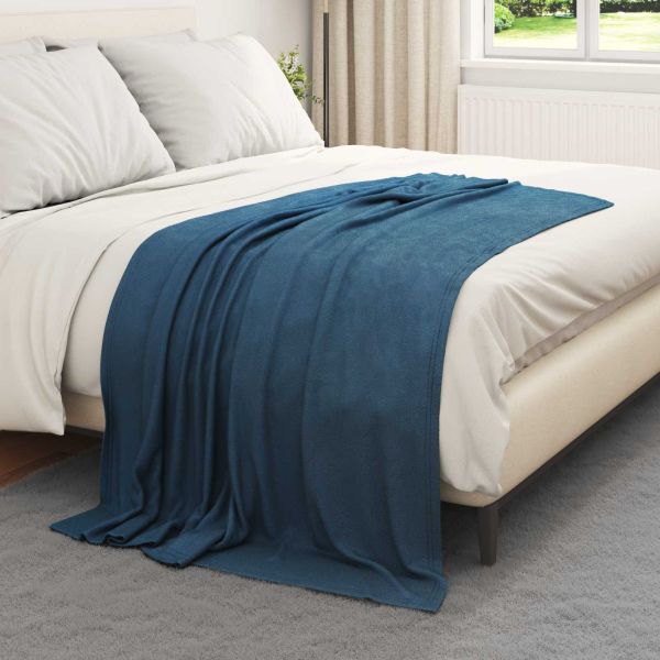 Одеала за хвърляне 24 бр. Морски син 170 х 130 см 8.06 kg
