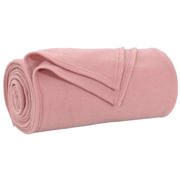 Одеала за хвърляне 24 pcs Розово 200 x 150 cm Мека вълна
