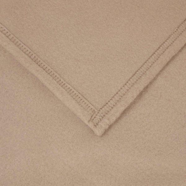Одеала за хвърляне 6 pcs Камилски 280 x 210 см Мека вълна