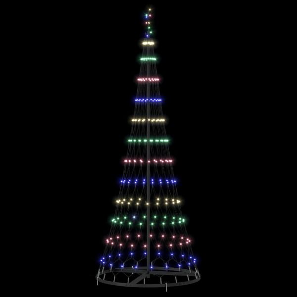 LED Коледна Елха Многоцветен 184.5 см Метал