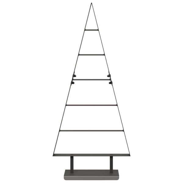 Метално коледно дърво Черно 90 cm Стомана