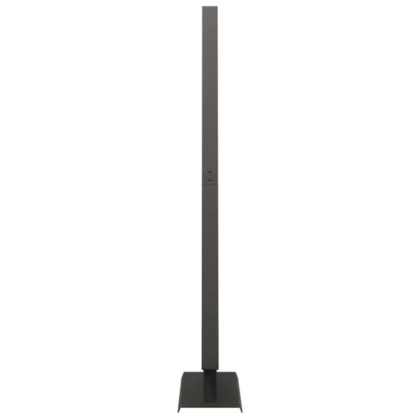 Метално коледно дърво Черно 125,5 cm Стомана