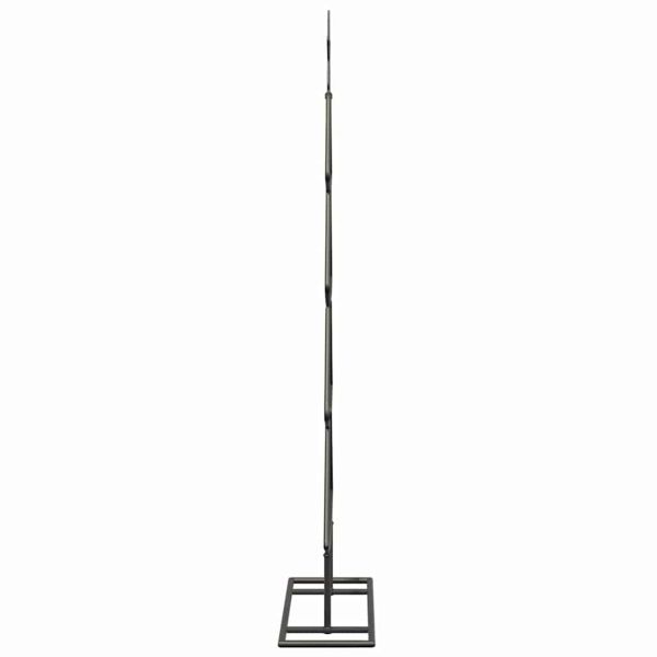 Метално коледно дърво Черно 90,5 cm Стомана