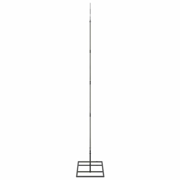 Метално коледно дърво Черно 125 cm Стомана