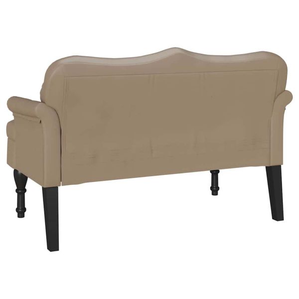 Пейка Честърфилд Капучино 120.5 x 65 x 75 см Изкуствена
