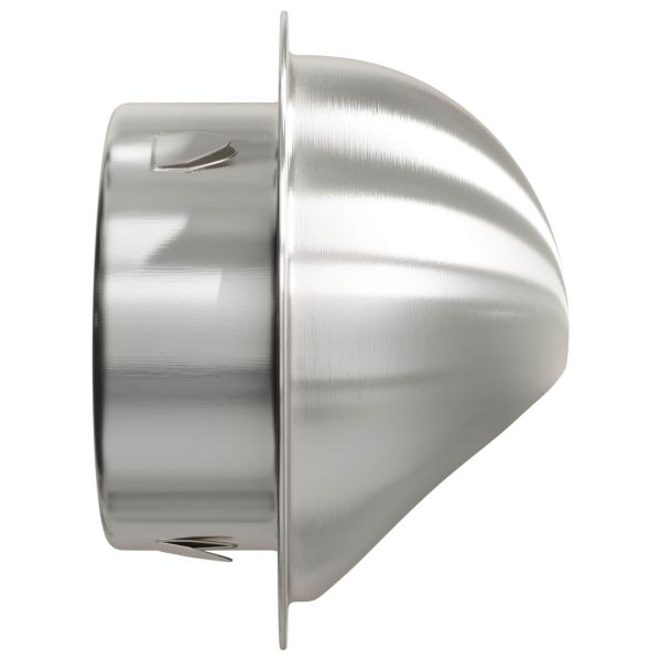Предпазители за въздушна вентилация 2 pcs Сребрист 80 mm