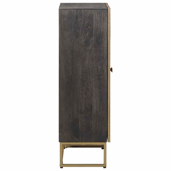 Висок шкаф Месинг 53,5 x 30 x 95 см