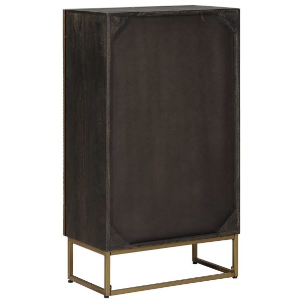 Висок шкаф Месинг 53,5 x 30 x 95 см