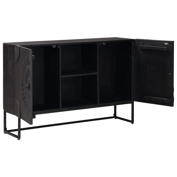 Служебен шкаф Черен 105 x 30 x 68 см