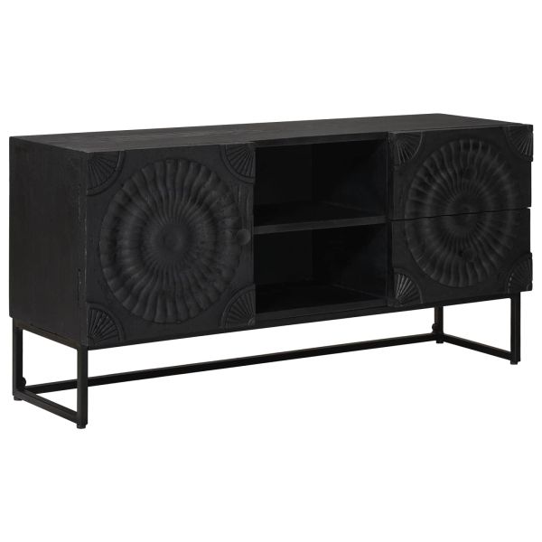ТВ шкаф Черен 105 x 30 x 54 см