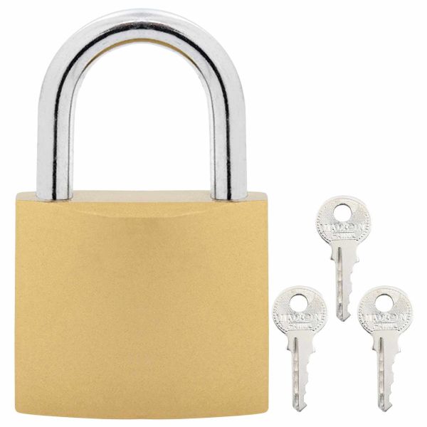 U Lock с ключове 6 pcs Месинг Желязо
