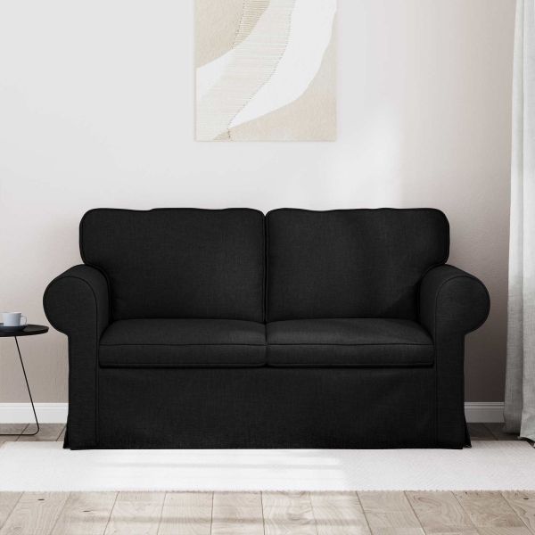 Диван Черно 155 x 82 x 80 см текстил