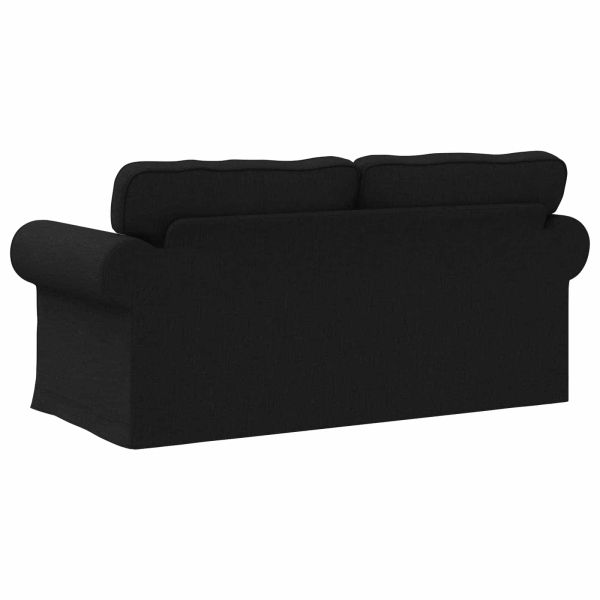 Диван Черно 175 x 82 x 80 см текстил