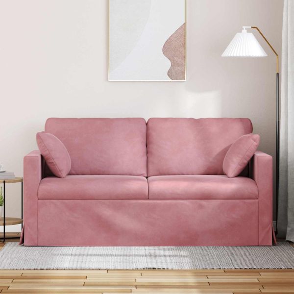 Диван Розово 158 x 78 x 80 см Кадифе
