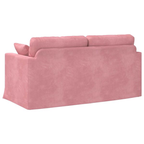 Диван Розово 158 x 78 x 80 см Кадифе