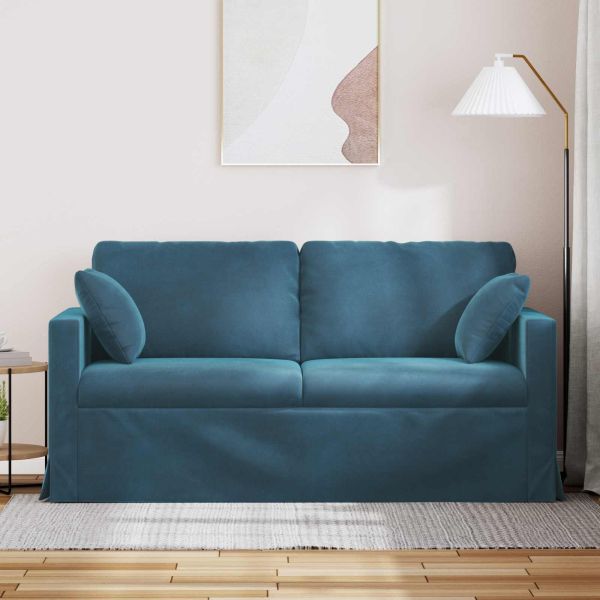 Диван Синьо 158 x 78 x 80 см Кадифе