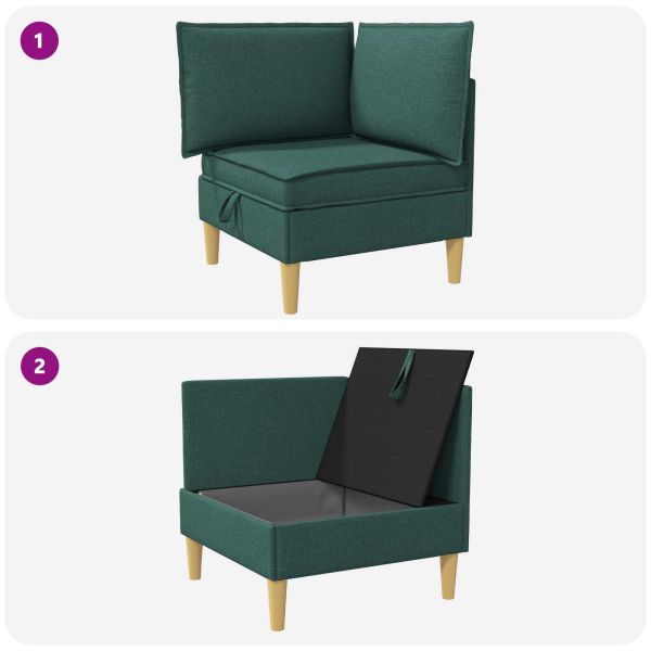 Диван с хранилище Текстил