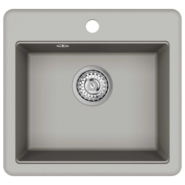 Мивка Сив 470 x 440 мм Гранит