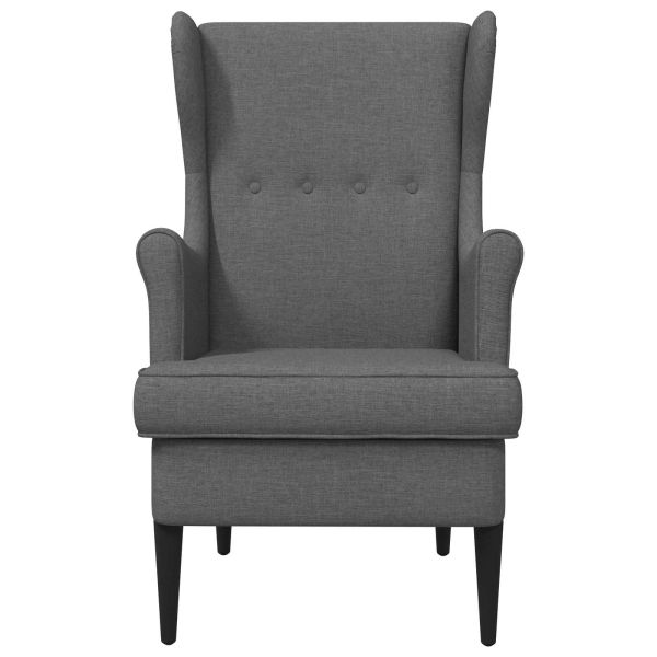 фотьойл Тъмен сив текстил