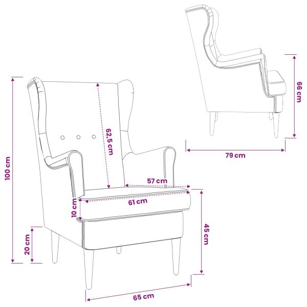 фотьойл Синьо текстил