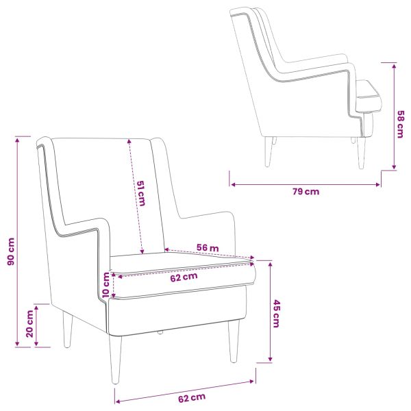 фотьойл Черен Вълнена тъкан