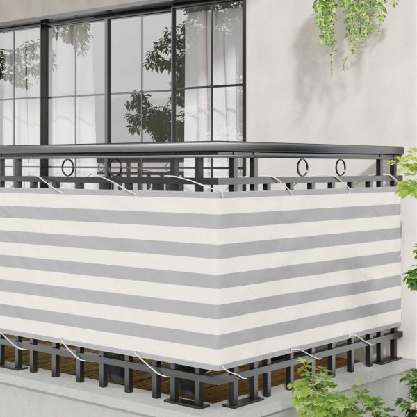Балконен екран 75 x 500 cm Оксфордска тъкан Правоъгълна
