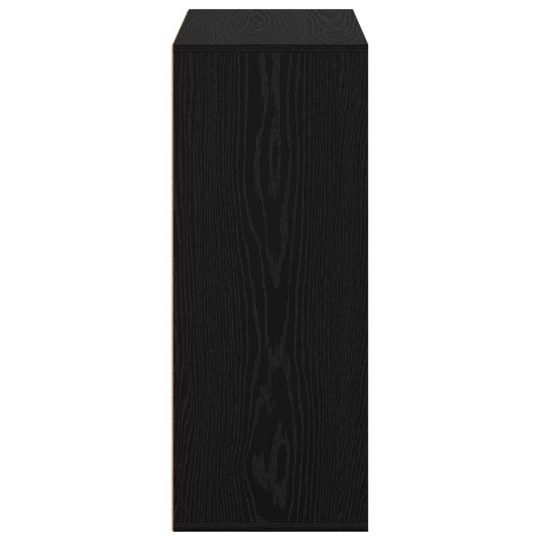 Служебен шкаф Черен дъб 60 x 33,5 x 84 см