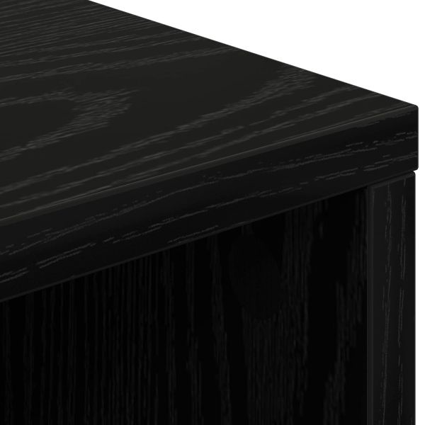 Служебен шкаф Черен дъб 60 x 33,5 x 84 см