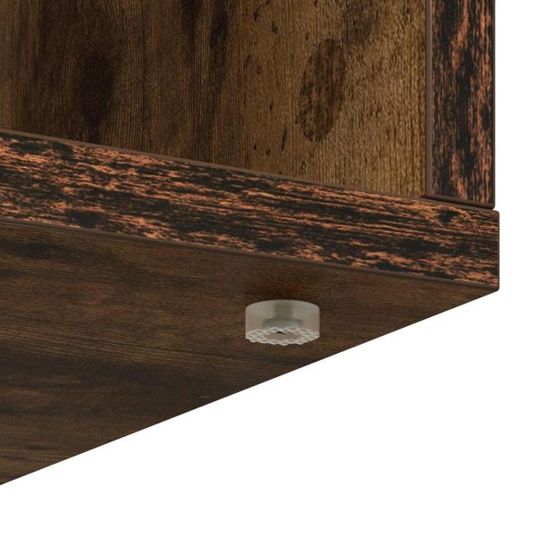 Служебен шкаф Опушен дъб 60 x 33,5 x 84 см