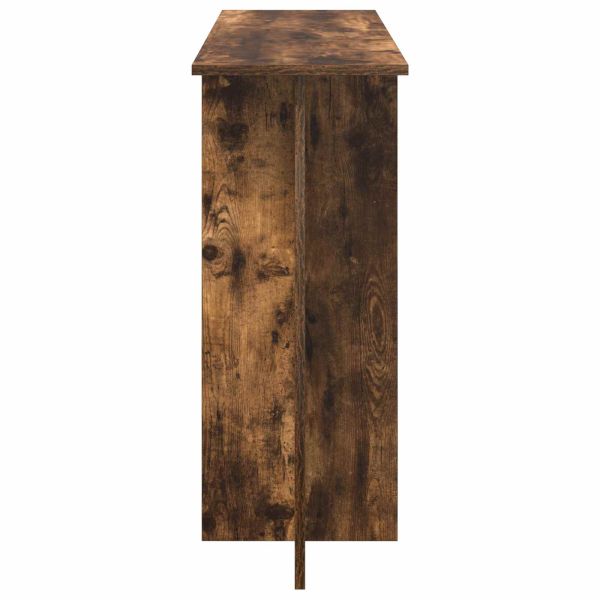 Конзолна маса Пушена Дъб 100 x 30 x 75 см Инженерна дървесина
