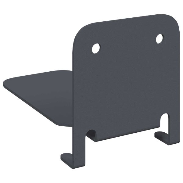 Невидим плаващ рафт 8 бр. Антрацит 6 x 11 x 6,5 см