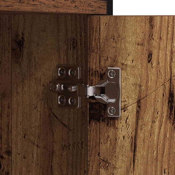 Рафт за книги 80 x 30 x 155,5 см Инженерна дървесина