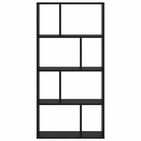Шкаф за книги 8 нива 60 x 20 x 120,5 см Инженерна дървесина